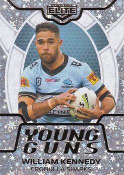 2020 NRL Elite - Young Guns Parallel #YGP07 William Kennedy Front